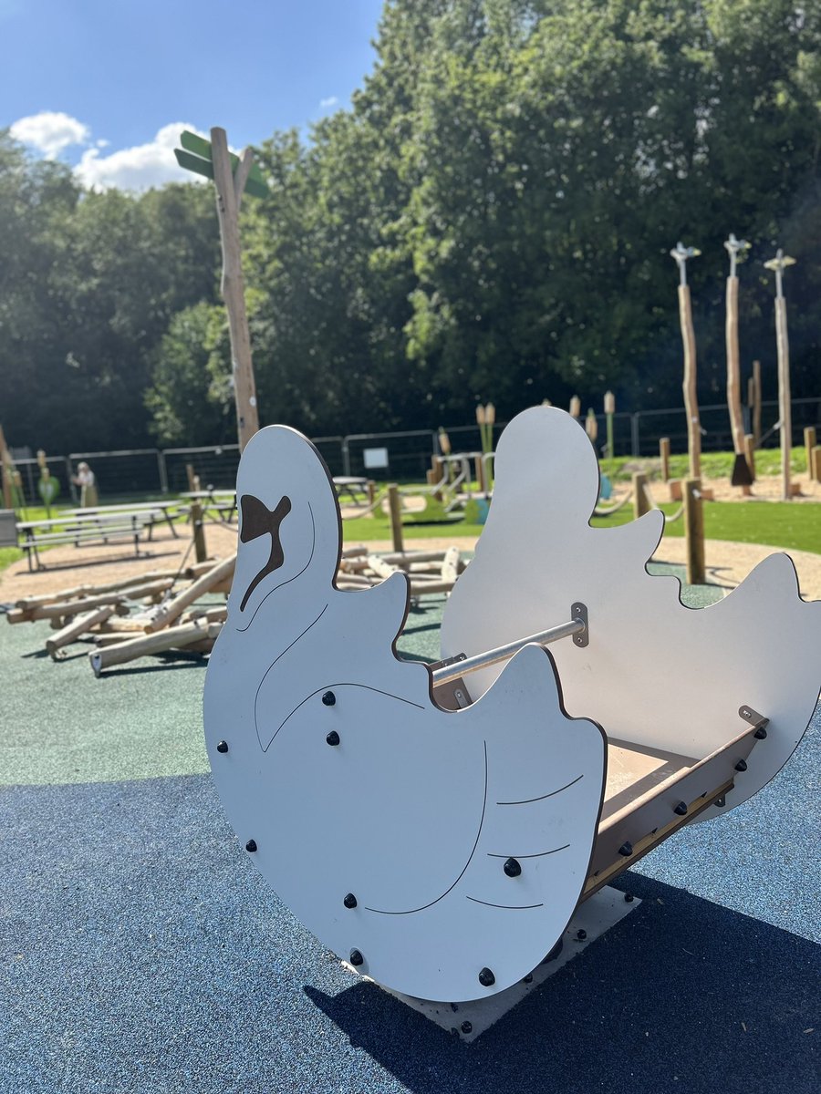 👀 Here’s a peek at the new Pennington Flash play area…