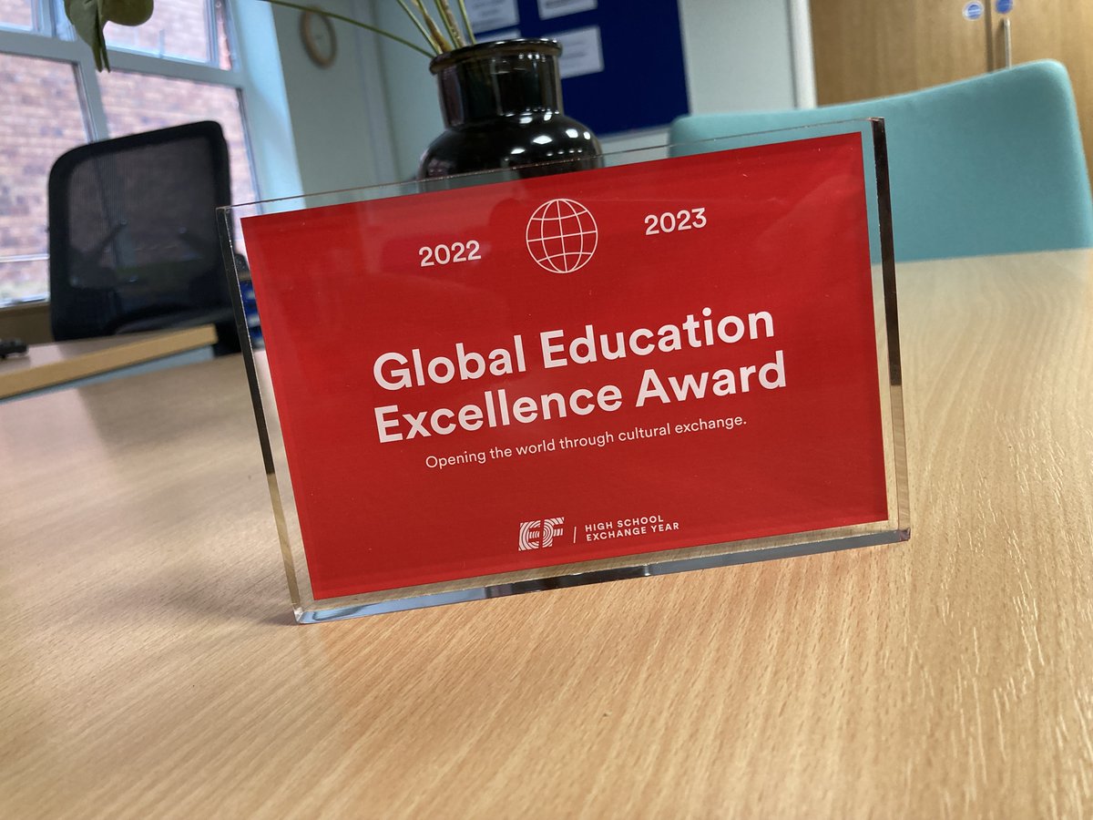 huttonsixthform's tweet photo. As a Sixth Form, we are very proud to win this award from EF this year, for our work with exchange students.

We're looking forward to warmly welcoming more students from Europe in September and beyond. https://t.co/D9SiHX3oT8