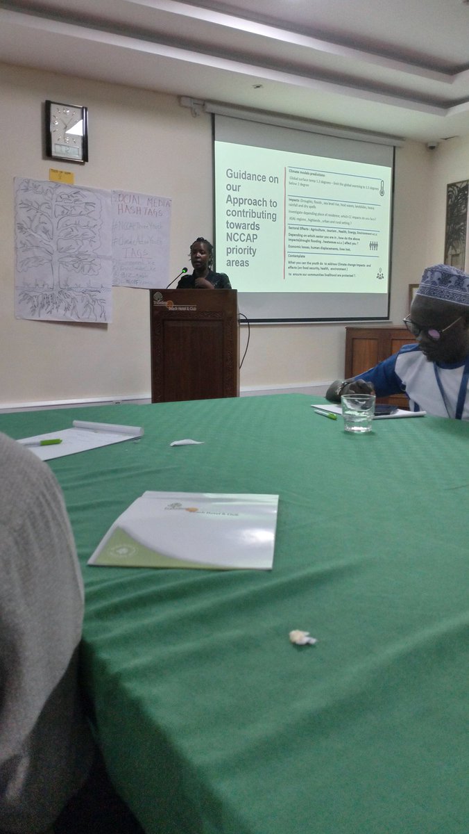 Youth should be provided with full accessible and age-appropriate information to ensure transparent and informative input in policies and development 

#NCCAPThreeYouth <a href="/Jumuisha_Ke/">Jumuisha Initiative</a> @environment_ke <a href="/giz_gmbh/">GIZ</a> <a href="/UNICEFKenya/">UNICEF Kenya</a> <a href="/EnviClimateC_Ke/">State Dept For Environment & Climate Change</a>