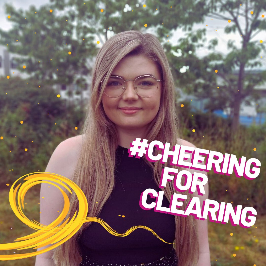 marjonuni's tweet photo. #CheeringForClearing 🎉 

"I applied to study at Marjon through clearing I 2020. I was worried it would be a long and stressful process, but it only took 3 days, and the team were really lovely and made it super easy."  

Read Emily's story: https://t.co/ff8XL4Sohk https://t.co/R4cbh2vrGC