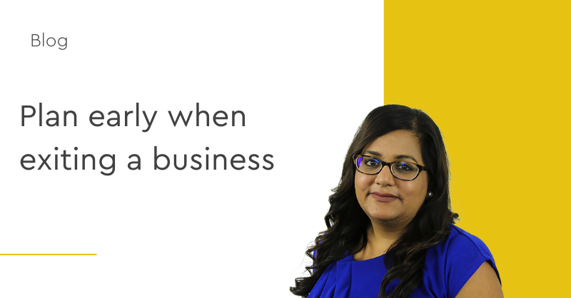 📣 Attention UK Business Owners! 📣
 
<a href="/DivaShahKN/">Diva Shah</a> provides the crucial tips if you are considering an exit strategy.
 
Early planning is key to maximizing opportunities and avoiding pitfalls. Don't wait until it's too late! 
 
🔗 lnkd.in/eQw5FzqX