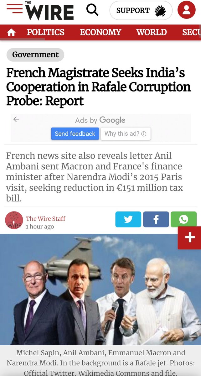 AnsariK787's tweet photo. #RafaleFiles या #RafaleStory के नाम से भी एक छोटी मोटी फिल्म बननी ही चाहिए कि नहीं.?? https://t.co/deYyMHot21