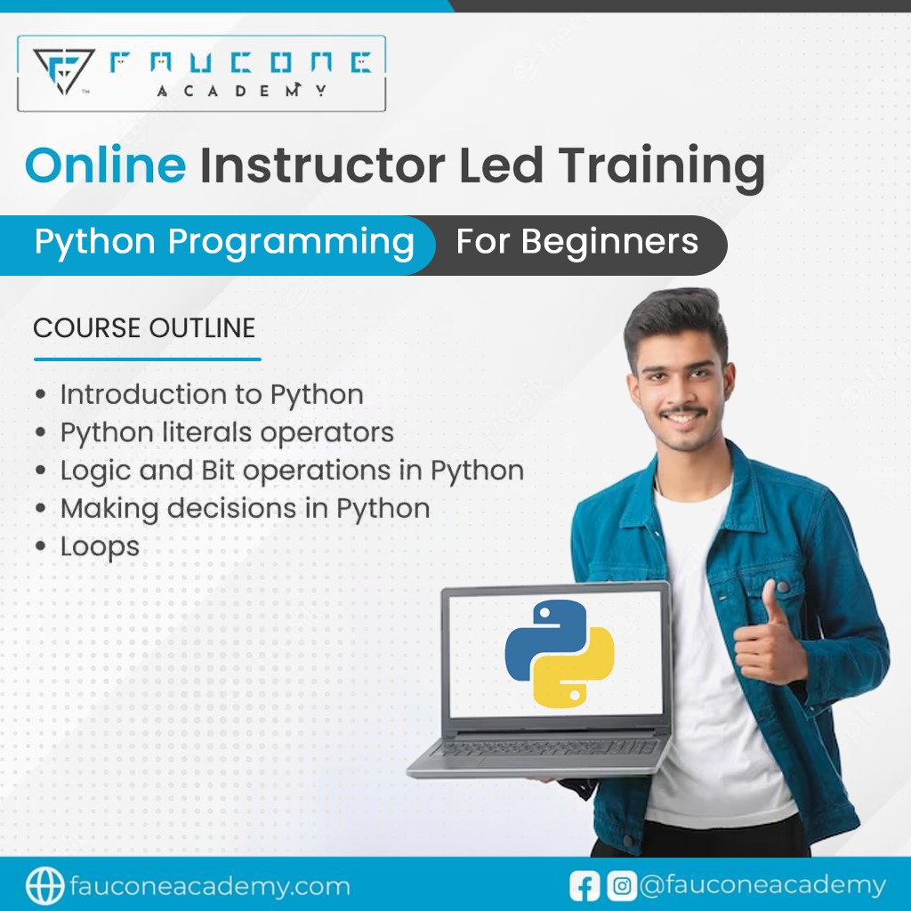 FauconeA's tweet photo. For more details
1800 309 4377
https://t.co/khtCaR7Q89

#academy #education #students #pythonlearning #onlineclasses #programming #software #learning #bestprice #onlineclasses #fauconeacademy https://t.co/2G53Xbu8zs