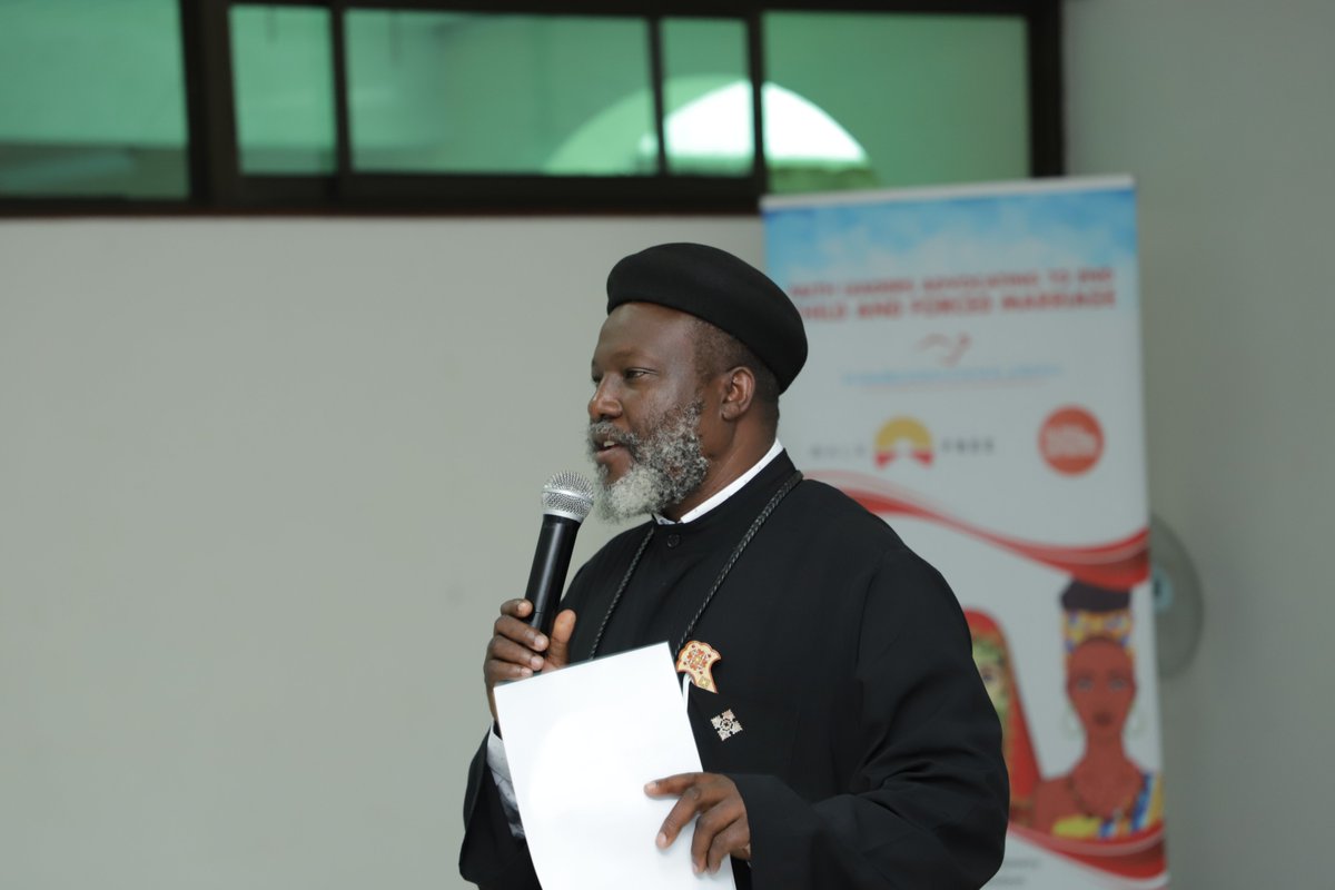 irck_info's tweet photo. .@irck_info  is committed to supporting faith leaders to conduct advocacy to improve the national response to child and forced marriage, - Fr. Joseph Mutie, IRCK chair during his opening remarks on #EndModernSlavery #FaithforFreedom https://t.co/brxkoVPMU5