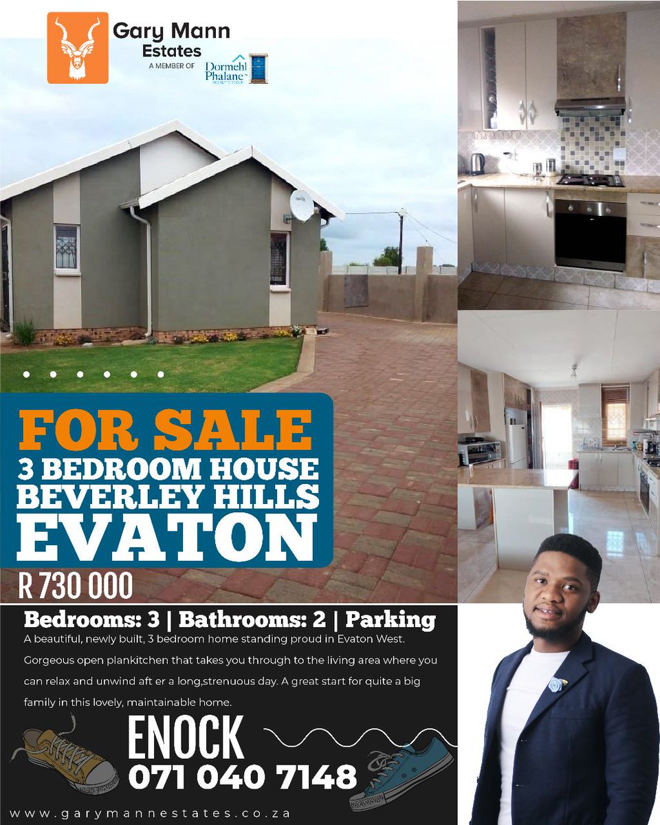 EnockMatla68633's tweet image. #Garymannestate #vaalproperties #flispsubsidy #SAMA28 #dormehlphalanepropertygroupsa #property #0710407148