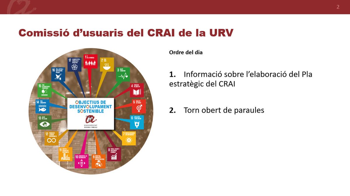 craiURV's tweet photo. Avui, 12 de juliol, hem fet la Comissió d'Usuaris del CRAI  @universitatURV dedicada monogràficament a informar sobre l'elaboració del Pla estratègic del CRAI #PECRAI https://t.co/6fhwgyYeln