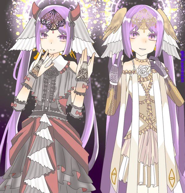 イベントでゴルゴン姉妹のお話に便乗して過去絵再掲 #fgo