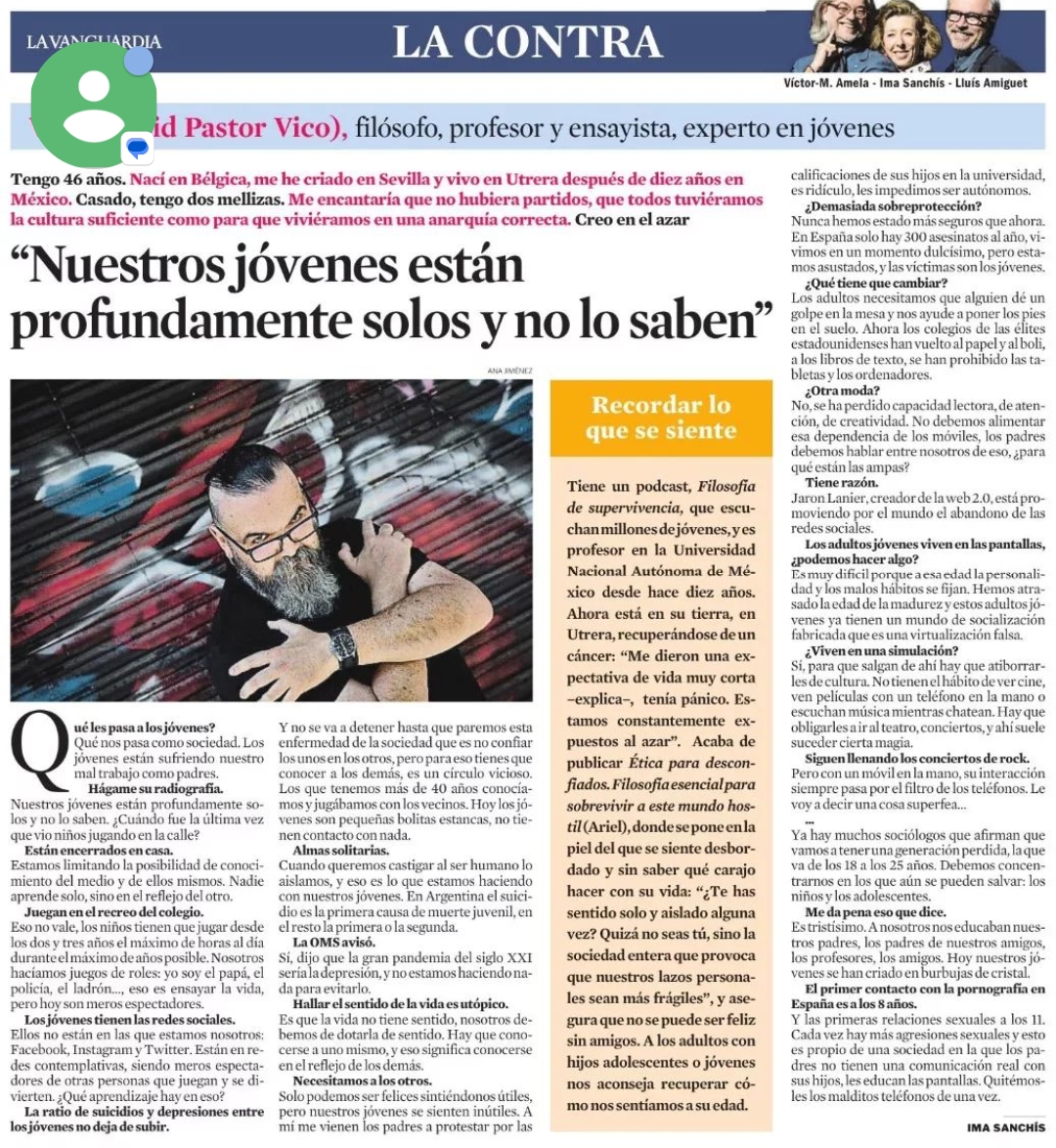 OBJIB's tweet photo. #joves #societat #debatgeneracional #adultcentrisme @granvico @LaVanguardia #recursospropios #estratègiesdejoventut #PolítiquesdeJoventut @OBJIB @ibjove https://t.co/MoPq5uuK0f