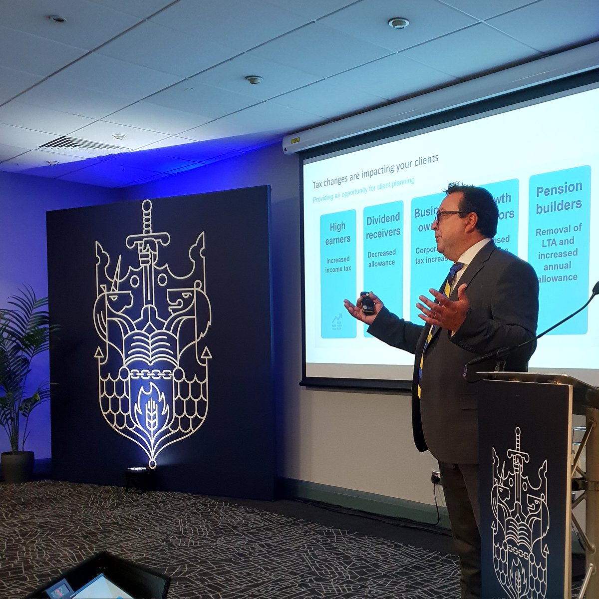 Matt Johnson of <a href="/Octopus_UK/">Octopus Investments</a> kicks off the <a href="/pfsconf/">Personal Finance Society</a>