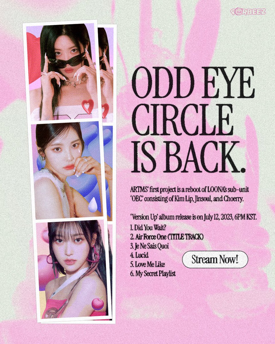 porbeez's tweet photo. odd eye circle steps it up like air force one!

👟 air force one mv: https://t.co/4xJlUvXqwL
🤍 version up album out now

#ARTMS #ODDEYECIRCLE #LOONA https://t.co/P2VFPY30Ns