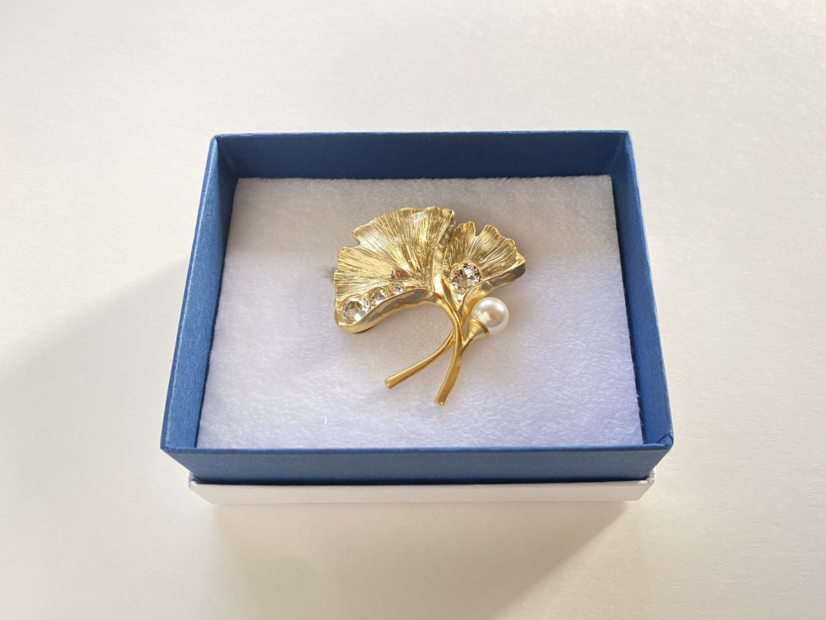 フサエブランドの限定ブローチ届いた！！ まさかの整理券まで付いてて