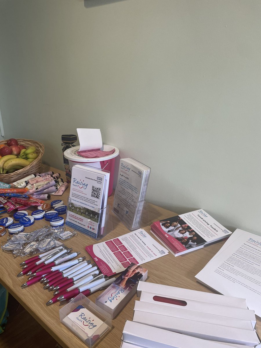 📍We are at Loughborough Hospital today for the Health and Wellbeing Roadshow! Come along and learn about the support and offers available from Raising Health and the Health and Wellbeing team. We have lots of goodies here, too!💙 #wearelpt #healthandwellbeing #peoplepulse