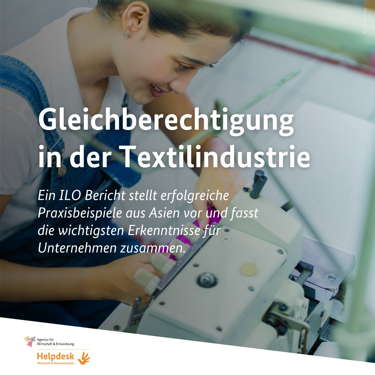 Erkenntnisse zur Gleichberechtigung in der Textilindustrie 📣 Ein Bericht der <a href="/ilo/">International Labour Organization</a> beschreibt erfolgreiche Beispiele und Erfahrungen aus diesem Sektor in Asien. 👉 asiagarmenthub.net/resources/2022… #bizhumanrights