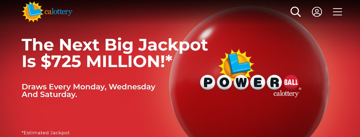 #Powerball jackpot hits $725 million.
The Powerball jackpot topped an estimated $725 million without a winner Monday night.
There’s a mandatory 24% federal withholding before winners see a dollar of the multimillion-dollar jackpot. https://t.co/xa2d5KD42j