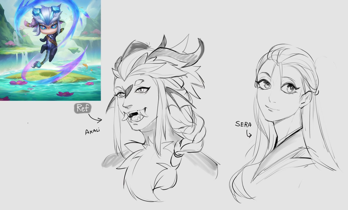 This is an idea that I was talking about with my friends about SeraKali, dragons, and Miko lol (please don't stress about it). #SeraKail #Akali #Seraphine