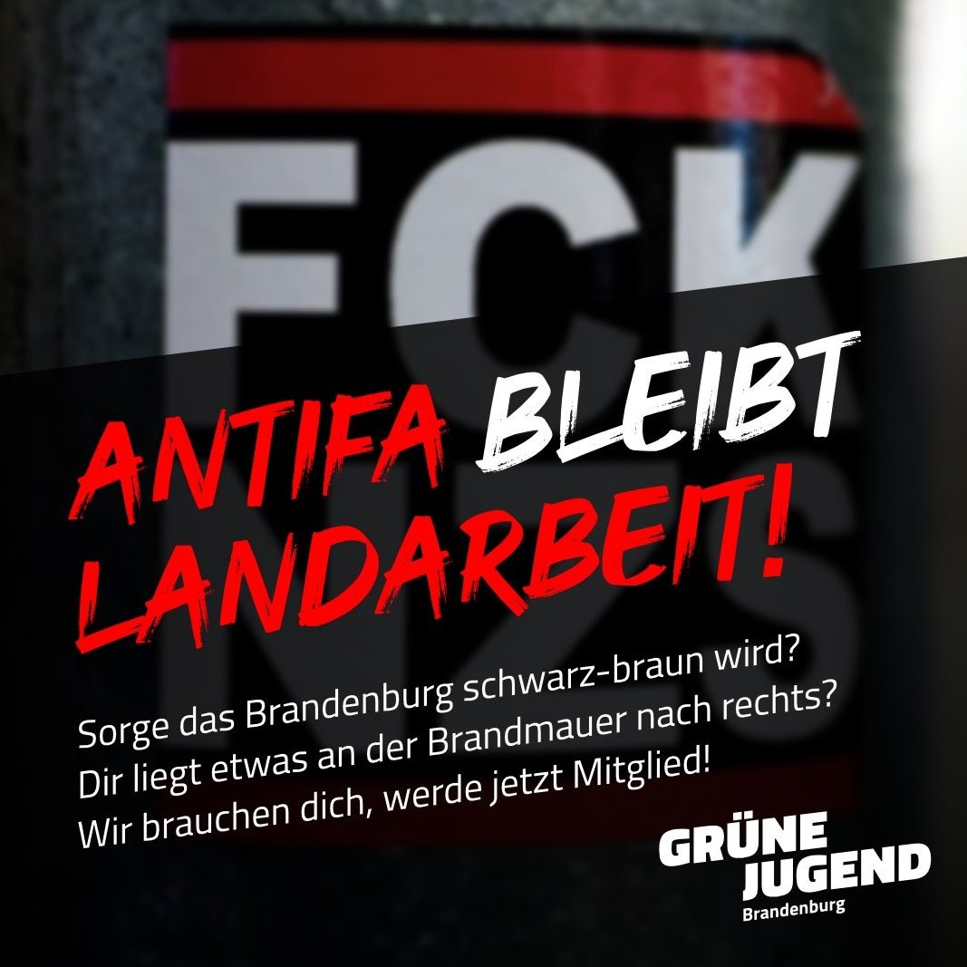 Endlich! Was der #Verfassungsschutz jetzt als gesichert betrachtet, wissen politisch interessierte Menschen in #Brandenburg aber schon lange. Der Verfassungsschutz muss seine Arbeit endlich richtig machen! #noAfD