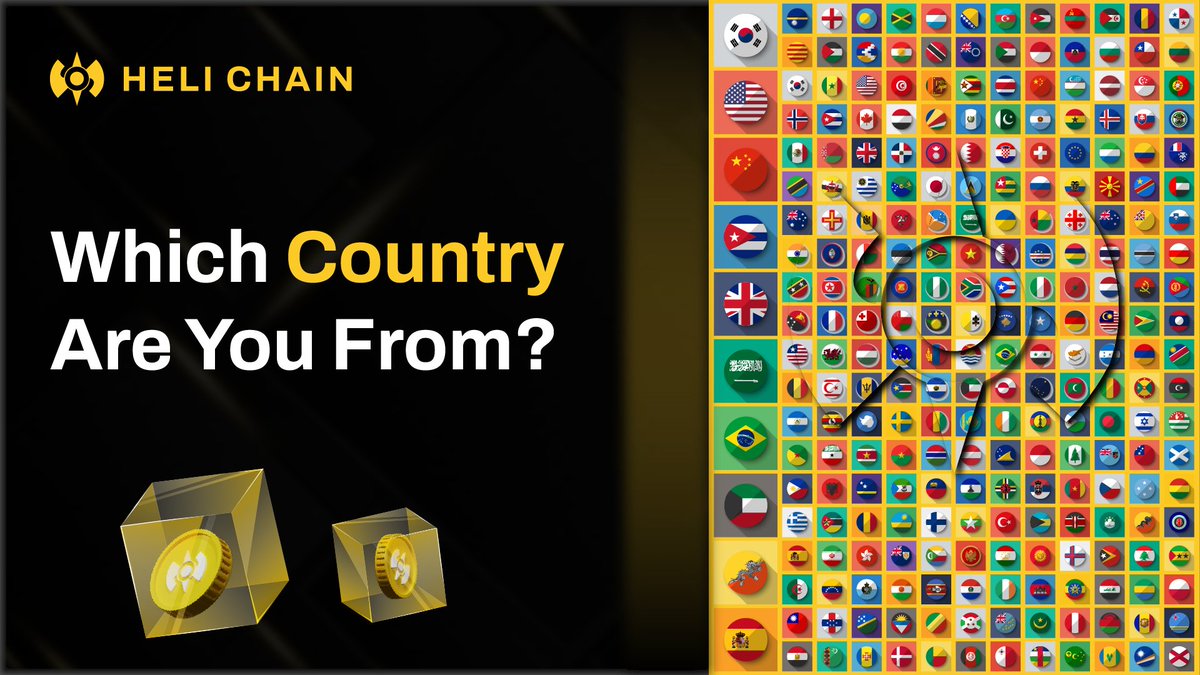 HeliChain's tweet photo. 🔥 We have received numerous application forms from participants worldwide for our testing program. 

We are excited to know which country you are representing. Comment below 👇

#HeliChain #free #mining #airdrop https://t.co/081P4OtStz