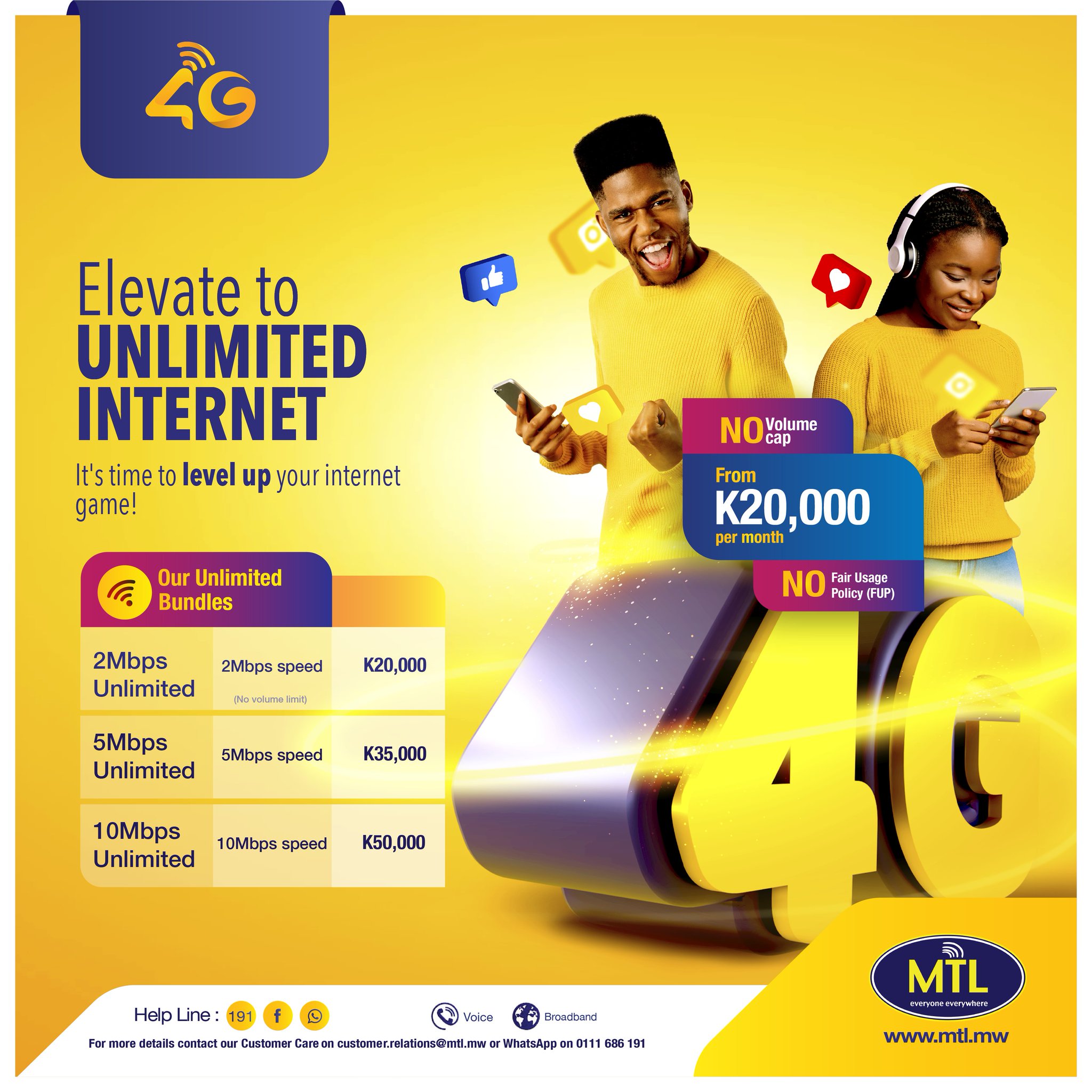 Malawi Limited on Twitter "Stay connected without