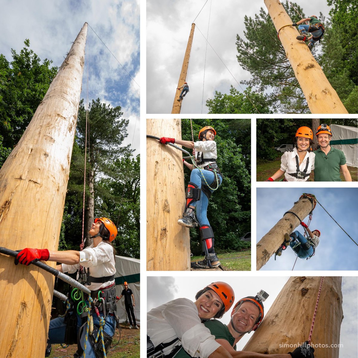 Simon Hill HonFRPS (@scirebroc) on Twitter photo Going up in the world of tree climbing! Intrepid <a href="/BBCNews/">BBC News (UK)</a> Look North presenters <a href="/AmyGarciauk/">Amy Garcia</a> and <a href="/Hudsonweather/">Paul Hudson</a> climbing the new poles at the <a href="/greatyorkshow/">Great Yorkshire Show</a> Going up in the world of tree climbing! Intrepid <a href="/BBCNews/">BBC News (UK)</a> Look North presenters <a href="/AmyGarciauk/">Amy Garcia</a> and <a href="/Hudsonweather/">Paul Hudson</a> climbing the new poles at the <a href="/greatyorkshow/">Great Yorkshire Show</a>