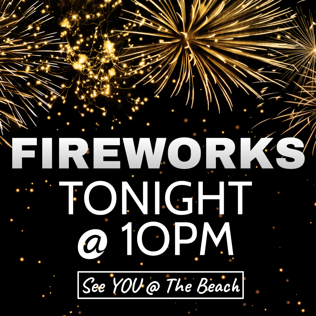 𝑭𝑰𝑹𝑬𝑾𝑶𝑹𝑲𝑺:  the only thing that can make a Wednesday night exciting.  

See YOU @ The Beach!

⁽ʷᵉᵃᵗʰᵉʳ ᵖᵉʳᵐᶦᵗᵗᶦⁿᵍ⁾