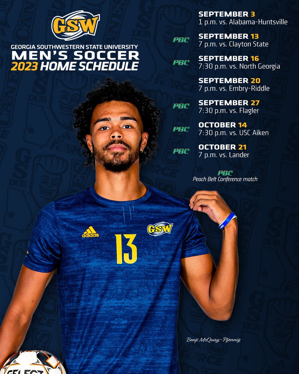 GSWAthletics's tweet photo. Fútbol returns in 𝟓𝟑 days!!! 💥⚽️

Add the @GSW_SOCCER schedule to your calendar by clicking here: https://t.co/AMnxpQNPP4 https://t.co/Sg4i9WHmZQ