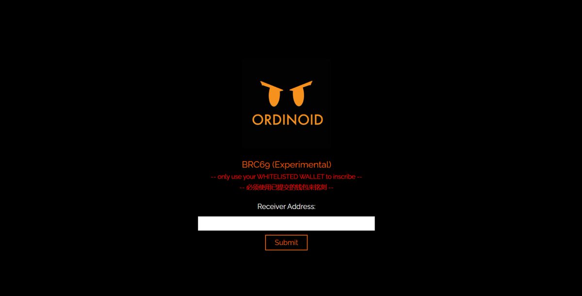 Mint is live now! Below is the mint site: ordinoid.netlify.app Do not miss your chance to be one of the OrdiNoid army, Join us!