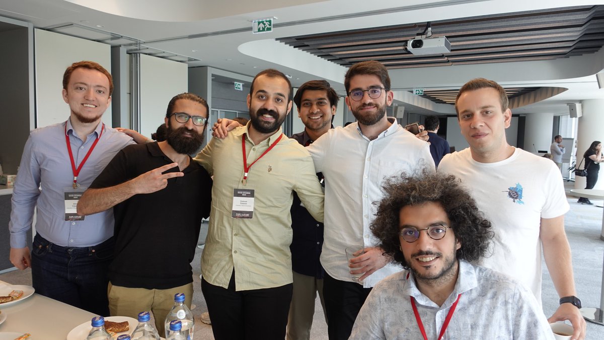 AkinUnver's tweet photo. Day 9 at @SICSS_Istanbul - we visited @Eczacibasi DNA Lab, which serves as the data science R&amp;D center of the company's analytics ecosystem. Huge thanks to @buraksendogdu and Ece Ozbilen for hosting us and introducing Eczacibasi's vast data analytics and A.I. projects portfolio https://t.co/Dff7B7ZoMs