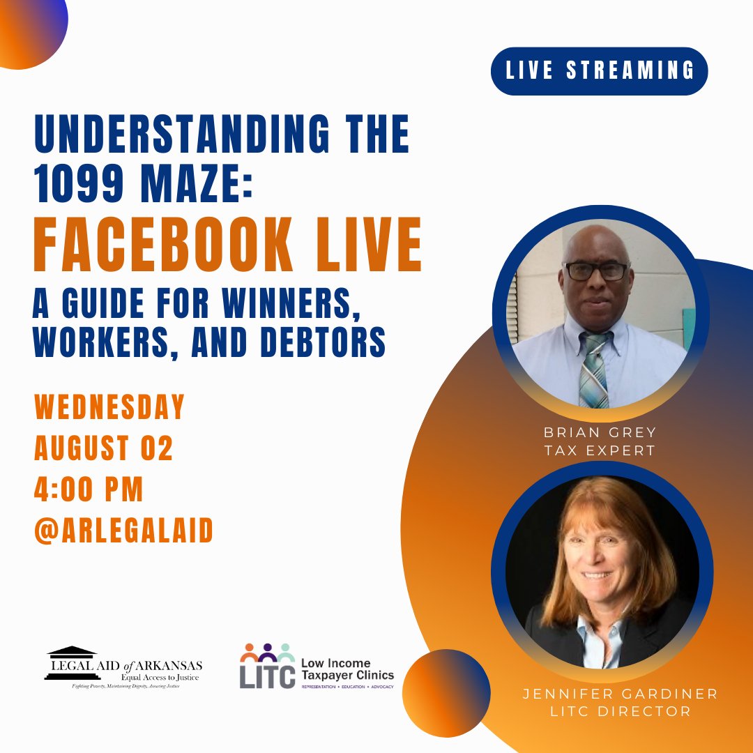 What Is an IRS 1099 Form? Join our Informative Facebook Live session to learn more about the 1099 form when filling your taxes! 

Please share this information!

#taxes #1099form #irs #taxfiling #taxissues