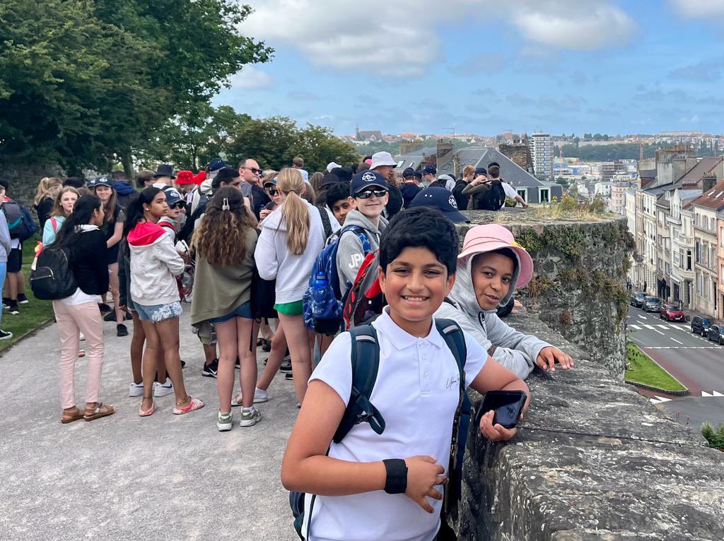 NHGSSaintOmer's tweet photo. Boulogne old town tour. https://t.co/gTS6EBdwGY