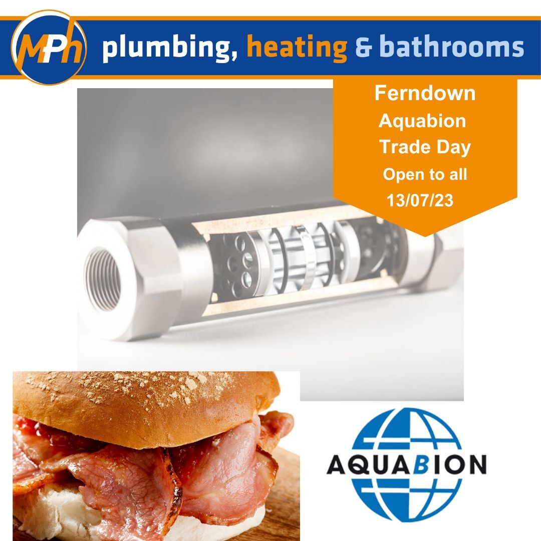 Head down to #Ferndown tomorrow for our trade morning with Aquabion 

🥓Bacon baps 
👷‍♂️Chat with industry experts 

👋See you there

#mph #trade