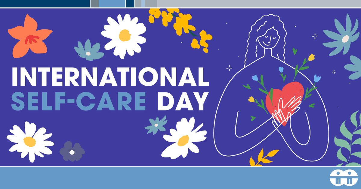 Self-care may look different for everybody. Whether it's reading a book, socializing, or taking a walk, it's important to treat your mind and body well! For International Self-Care Day, look for opportunities to prioritize your well-being and engage in activities that bring joy!