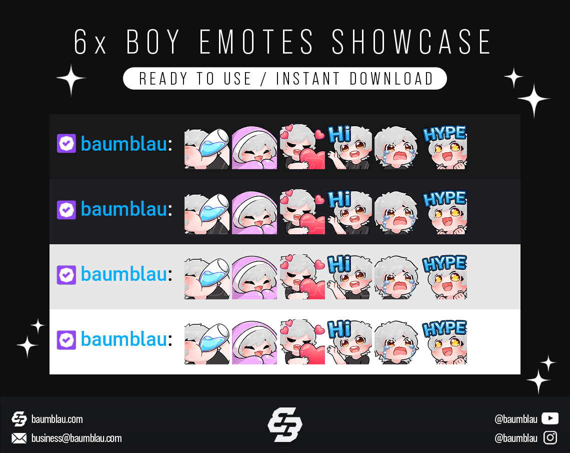 BaumBlau's tweet photo. Ich verlose eins dieser Emote Packs an Euch🎉
P2U Emote Packs ab sofort verfügbar 
https://t.co/19Q0eZWn5v

Was ihr machen müsst📷 
○ Mir Folgen @baumblau ❤️
○ Kommentieren🔗 
○ Liken✅

(Auflösung am 29.07.23) [#Verlosung] [#Giveaway]
#emotes #emoteartist #ArtistOnTwitter https://t.co/9AYuIGU7Xf