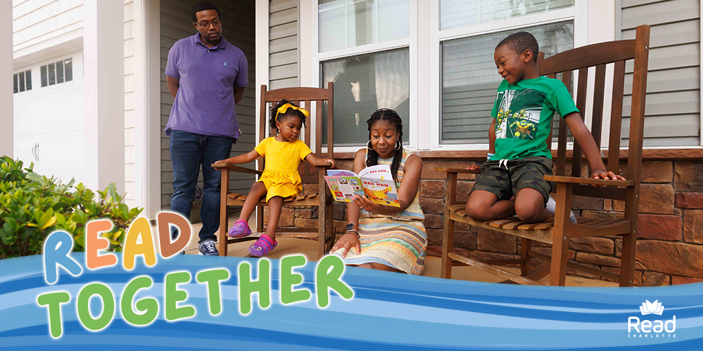 Reading together can be done anywhere, at any time. Visit ReadTogetherCLT.org to explore different ways to read together, and find what works for your family!

#ReadTogetherCLT #CLTFamilies