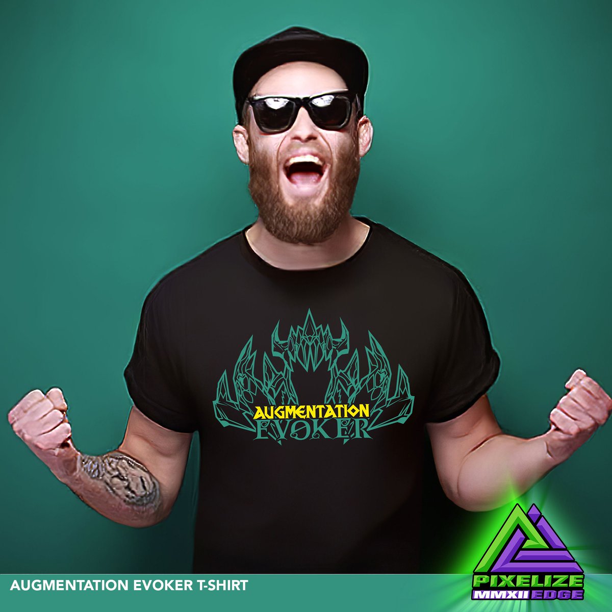 pixelizeedge's tweet photo. Excited to share the latest addition to my #etsy shop: Augmentation Evoker T-shirt, World of Warcraft Inspired, Wow Support Class T-shirt https://t.co/E0qSUyRcBJ #shortsleeve #warcraft #worldofwarcraft #gamingtshirt #wowhealertshirt #evokertshirt #wow #giftforher #gift https://t.co/tJ2xOhfnk8