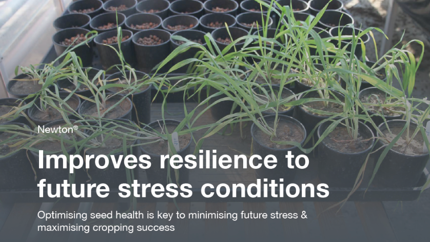 With weather extremes becoming prevalent & challenging plant health, optimising seed health is key to minimising future stress. Newton #biostimulant #SeedTreatment improves: ✅ Frost heave resistance ✅ Overwinter resilience ✅ Drought resilience 🔎 bit.ly/3JSa4be