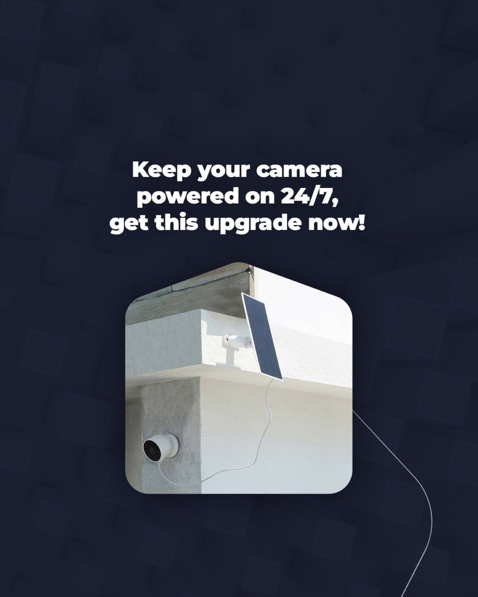 Wasserstein_H's tweet image. Plus, with just a few hours of sunlight, the quick-charging capabilities of the Premium Solar Panel will keep your Nest Cam up and running. ☀️

Keep your security camera powered 24/7, get this upgrade at wasserstein-home.com/cXpbAI

#smarthomesecurity 
#hometechsolutions 
#techbundle