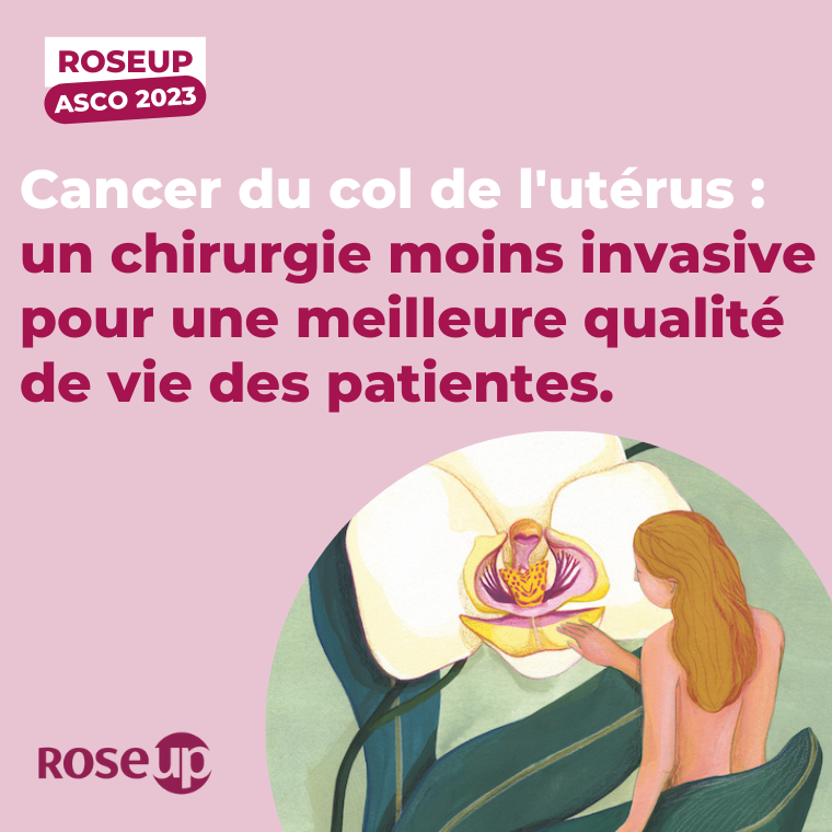 Chez les patientes atteintes d'un #cancer du col de l'utérus à bas risque, l'hystérectomie simple permet d'améliorer leur confort urinaire &amp; sexuel en étant aussi efficace qu'1 #hystérectomie radicale.
Notre article est à lire ici 👉lc.cx/cfFj8h

#RoseUpEstLà #ASCO2023