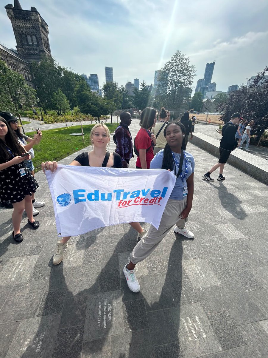 TeamEduTravel's tweet photo. Our Civics and Careers trip began in sunny Ottawa, exploring Parliament, the Byward Market, and museums for valuable insights. We ended the day in Quebec, enjoying French Canadian cuisine, syrup, and line-dancing. Next stop: NYC! #summerbreak2023 #civicsandcareers #thisisclass https://t.co/8Onr8hZnhc