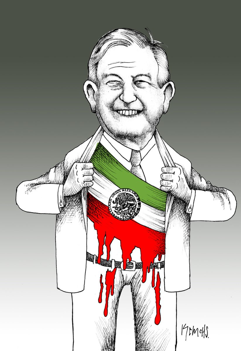 MoneroKemchs's tweet photo. Record de homicidios. Mi #cartón de hoy en @El_Universal_Mx @Univ_Opinion https://t.co/IQYNUGAcHr