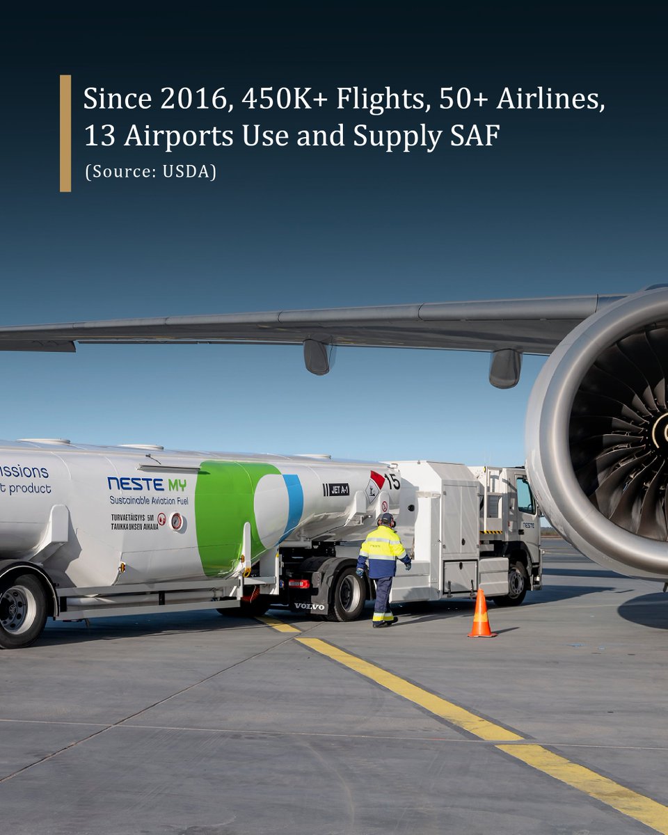HADIDINT's tweet photo. Support the transition of the aviation industry towards a sustainable future. As the infrastructure is built out to support the global distribution of Sustainable Aviation Fuel (SAF) operators are already taking the initiative to make use of the Book &amp; Claim model https://t.co/lcd0Yt2Vhj