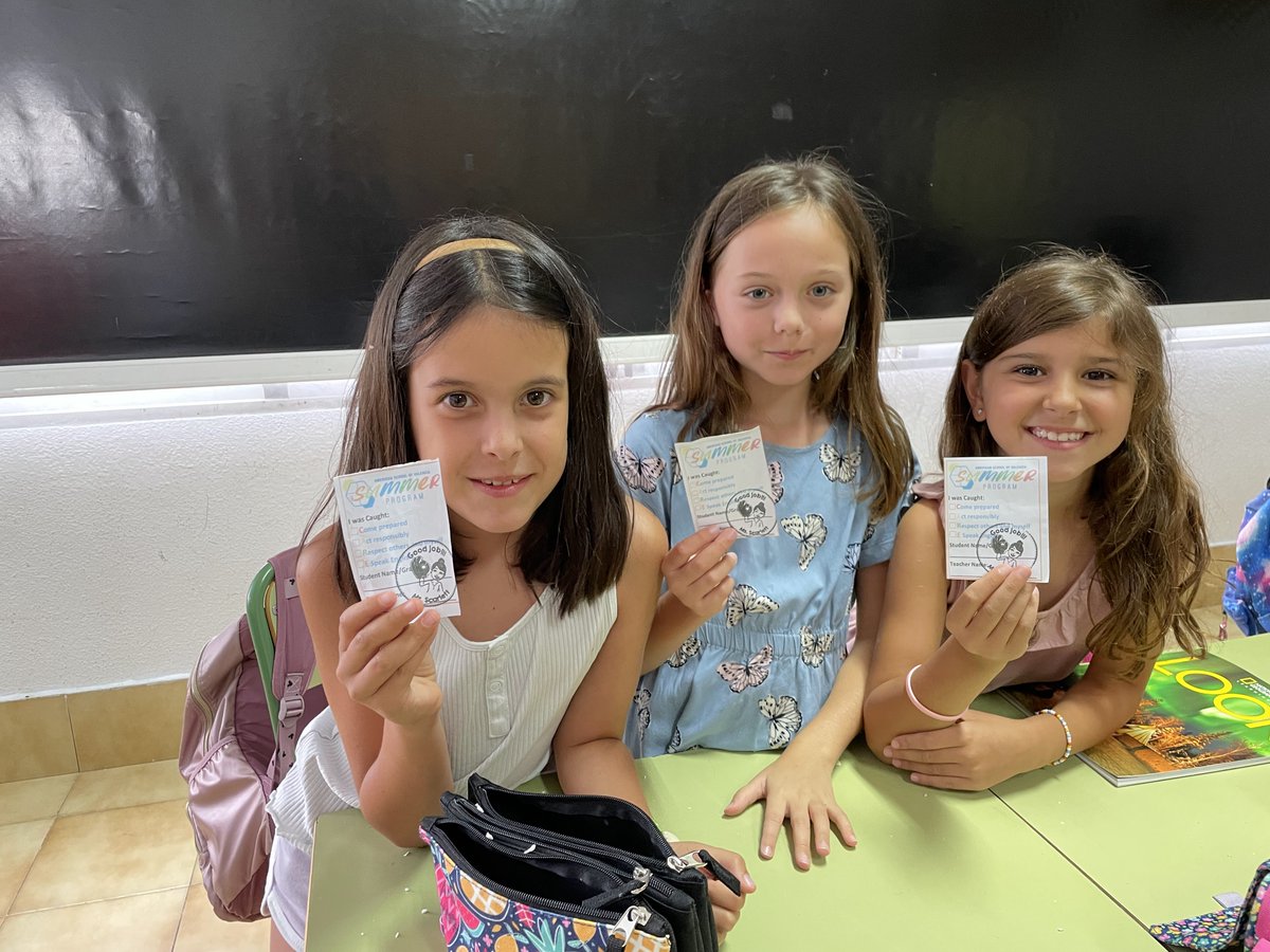 asvtweets's tweet photo. The #PBIS framework is part of the #ASVSummerProgram. It is part of our methodology and teaches expectations that contribute to an optimal learning environment. 
When students complete actions aligned with those values, they are recognized by earning a Dojo point. https://t.co/hom6k8myIi