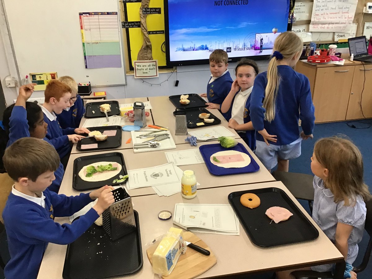 stmariesyear2's tweet photo. We enjoyed making our healthy snack for our trip to the coast ⁦@stmariessch⁩ https://t.co/TdSelQN4fI