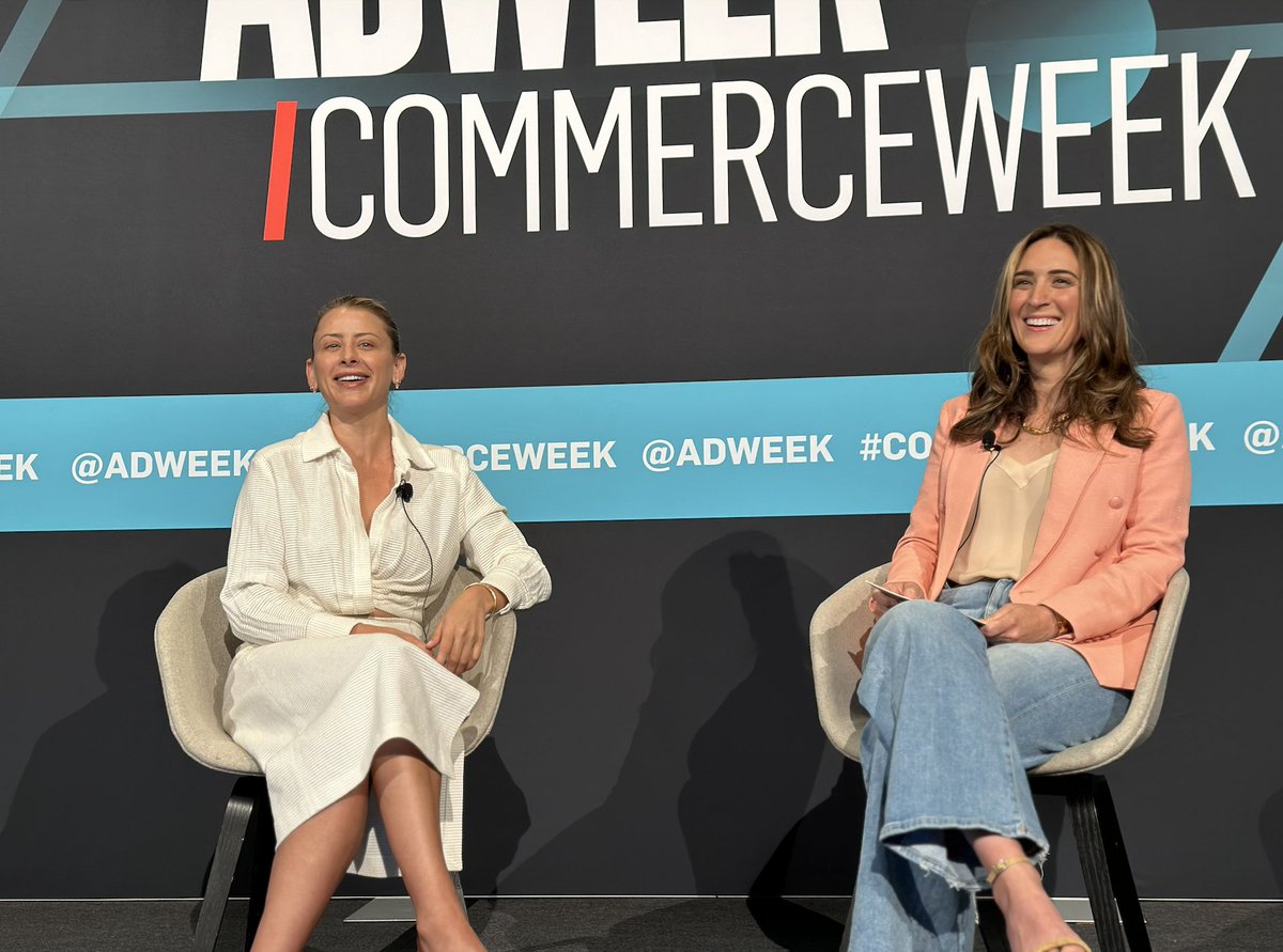 Adweek's tweet photo. First up, hear from @LoBosworth, the founder of @LoveWellness, who will discuss why consumers are rejecting fear or insecurity-based marketing tactics, and how Love Wellness has achieved DTC success and nationwide retail expansion through a community-based approach. #CommerceWeek https://t.co/HNTJEiuxn3