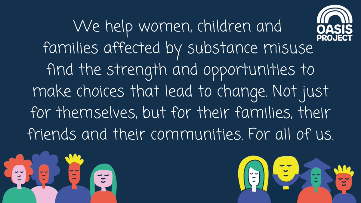 👋For anyone new here, please let us introduce ourselves! We are a #Brighton & #EastSussex charity supporting women with substance misuse issues, & their families. Take a look on our website oasisproject.org.uk & give us a call on 01273 696970 if you have any questions.