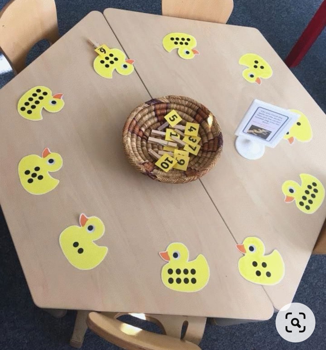 Goodyamara's tweet image. Beautiful concept to teach toddlers how to  match same numbers