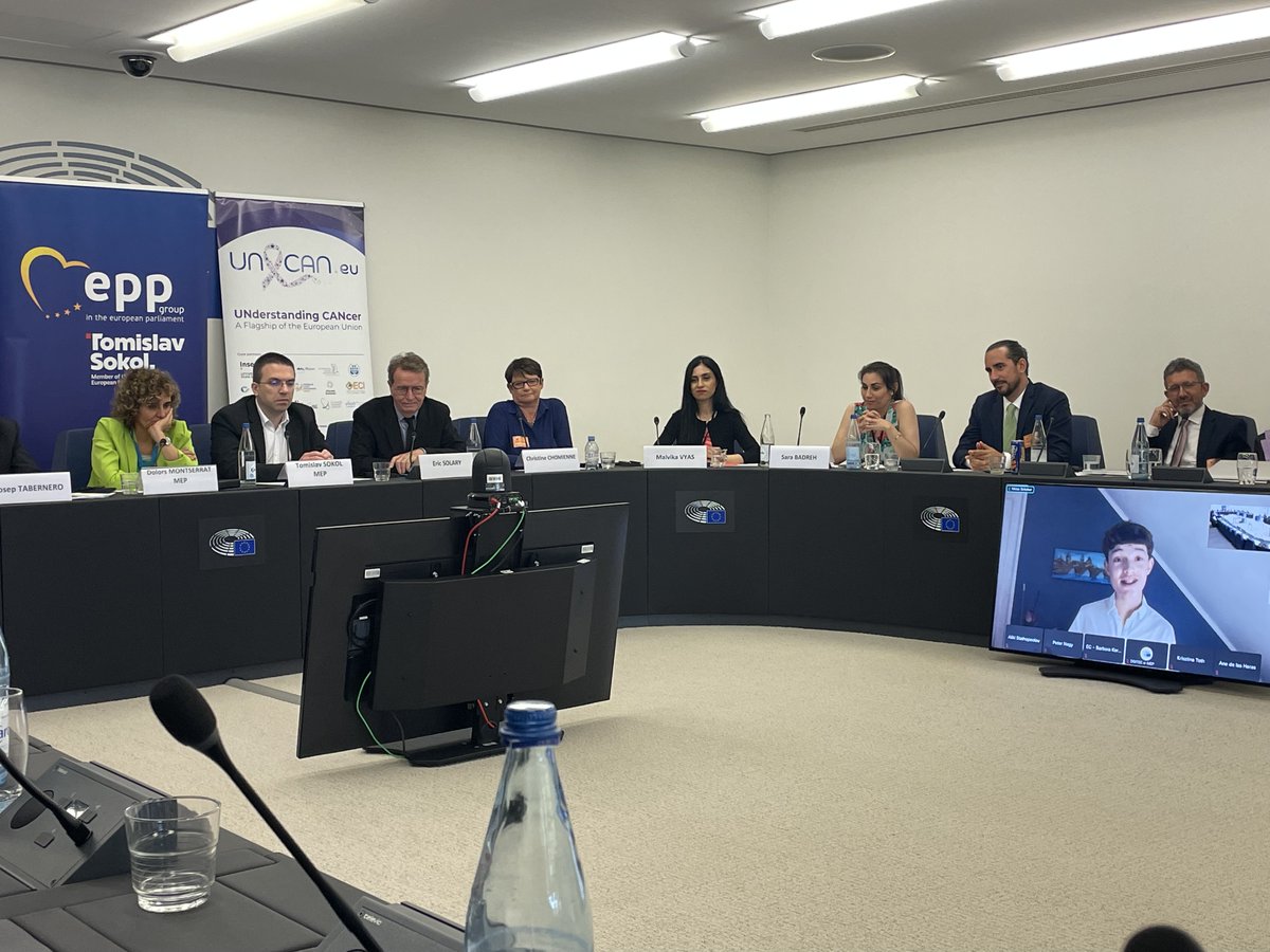 It is time to hear the voice of the #patients! Krisztina Toth #BreastCancer patient, and Niklas Schober, #PaediatricCancer #survivor, will share their personal stories and perspectives. #CancerPatients. #UNCANeu #PatientPerspectives