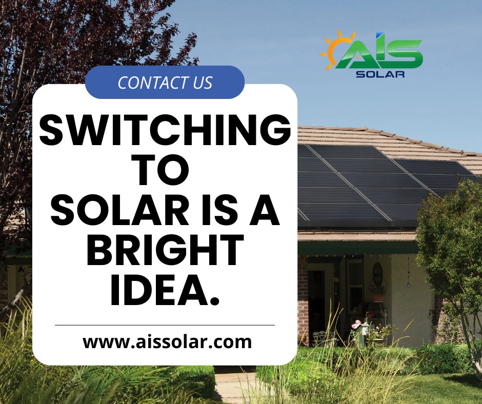 AisSolar's tweet photo. Experience the freedom and savings that come with generating your own clean energy. Together, let's create a sustainable future.

(888) 662-4948
https://t.co/XlX8VCNsfo

#solarenergy #solar #solarpower #solarpanels #renewableenergy #greenenergy #energy #cleanenergy #solarpanel https://t.co/eog8Y9oxtM