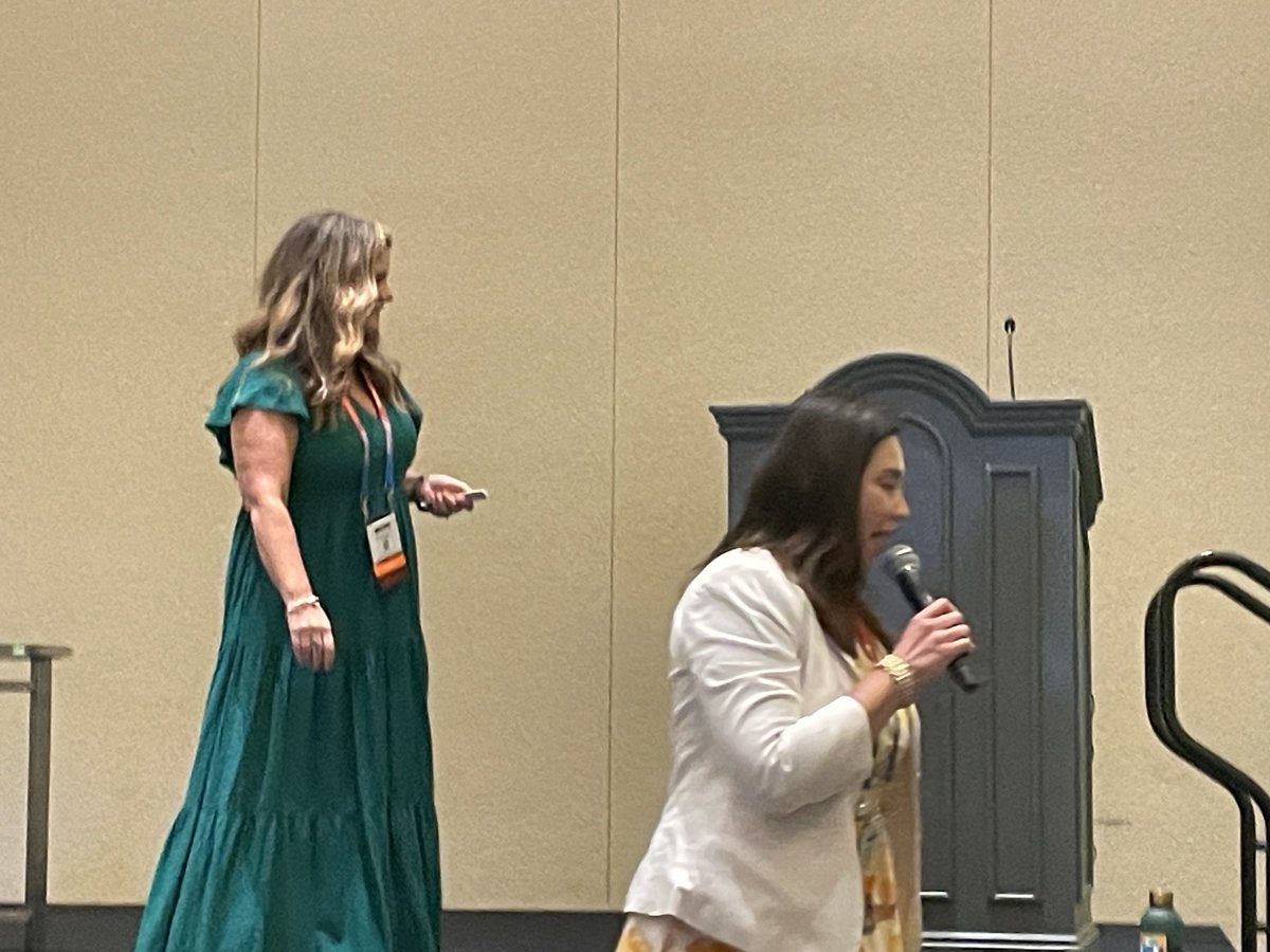 Being intentional about planning staff meetings can make them way more impactful. Did ⁦@mrsjessgomez⁩ and ⁦@AllysonApsey⁩ just make me excited for staff meetings this year??? Sharing some great ideas… #NAESP23 #LeadwithCollaboration.  Great session.