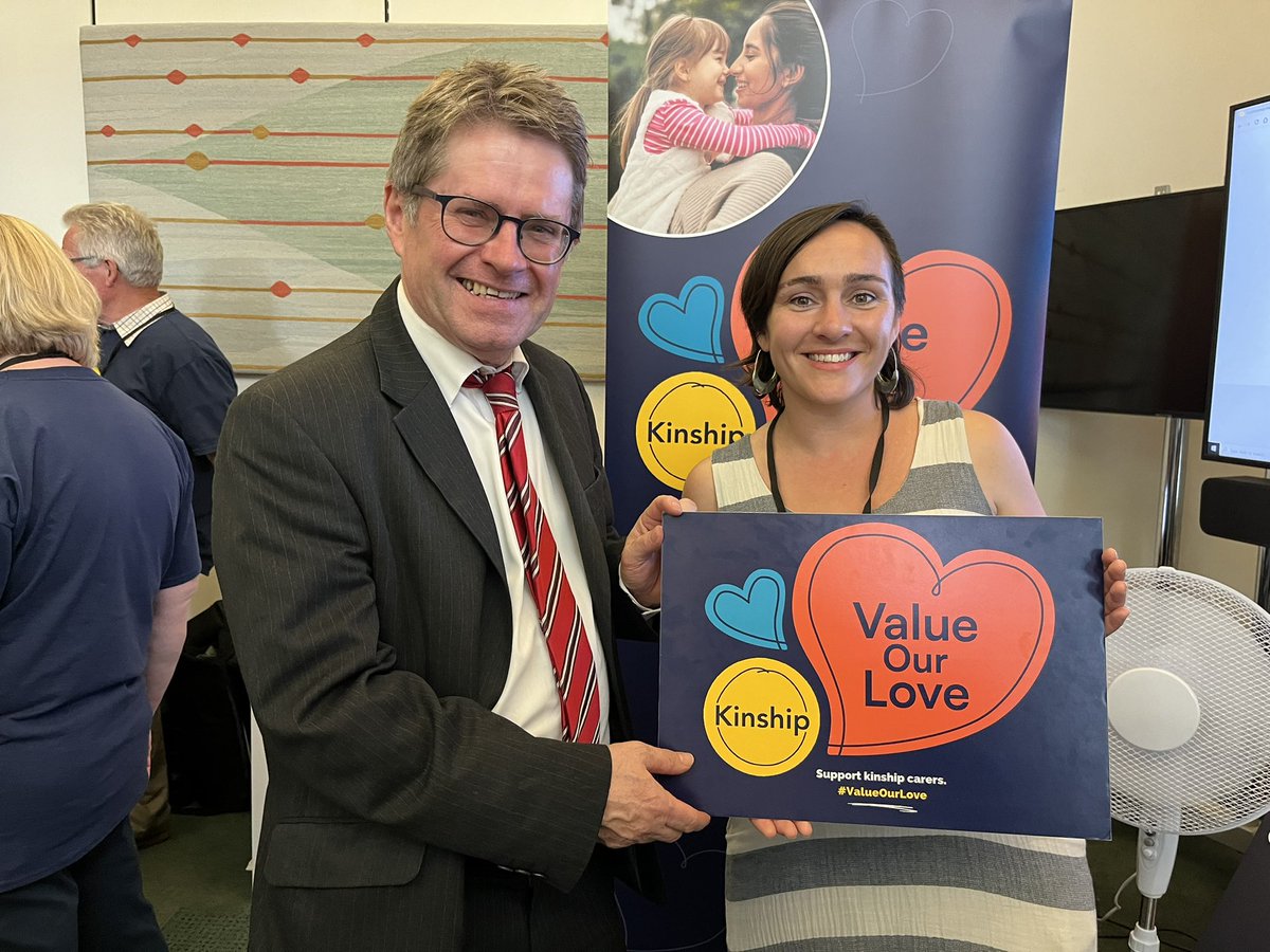 KevinBrennanMP's tweet photo. In Parliament with the brilliant @lorna_stabler campaigning for better support for kinship carers who play such a vital role for vulnerable children #valueourlive @CardiffWestLAB https://t.co/eYhXLU42N9
