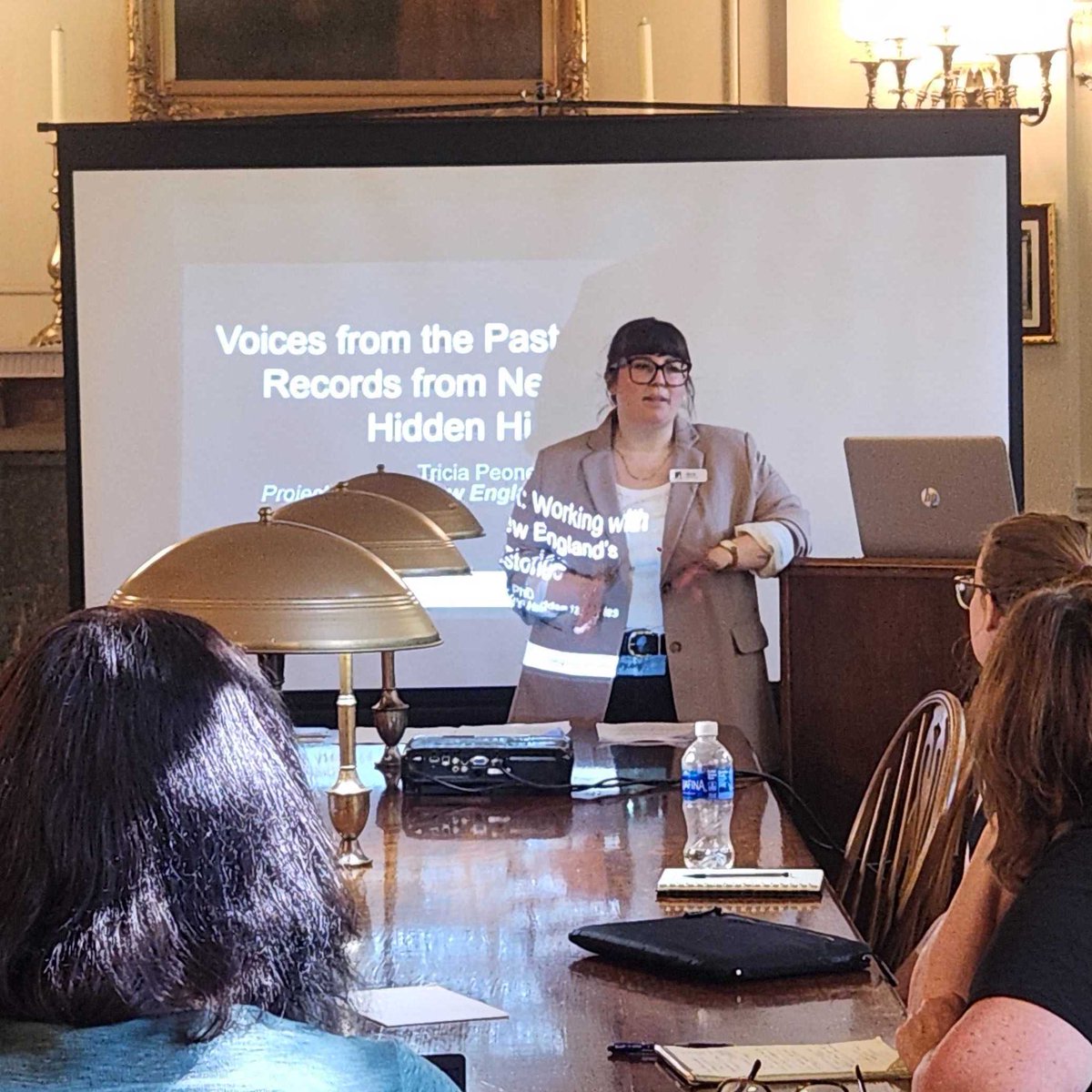 CongreLib's tweet image. We had a fantastic time with everyone who attended our "Voices from the Past" workshop on working with records from our New England's Hidden Histories Project last week.

Thanks to those of you who spent your day with us at 14 Beacon!

#nehh